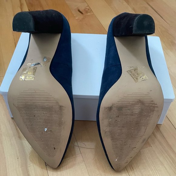 Aldo block heels - Navy & Black - Picture 6 of 7